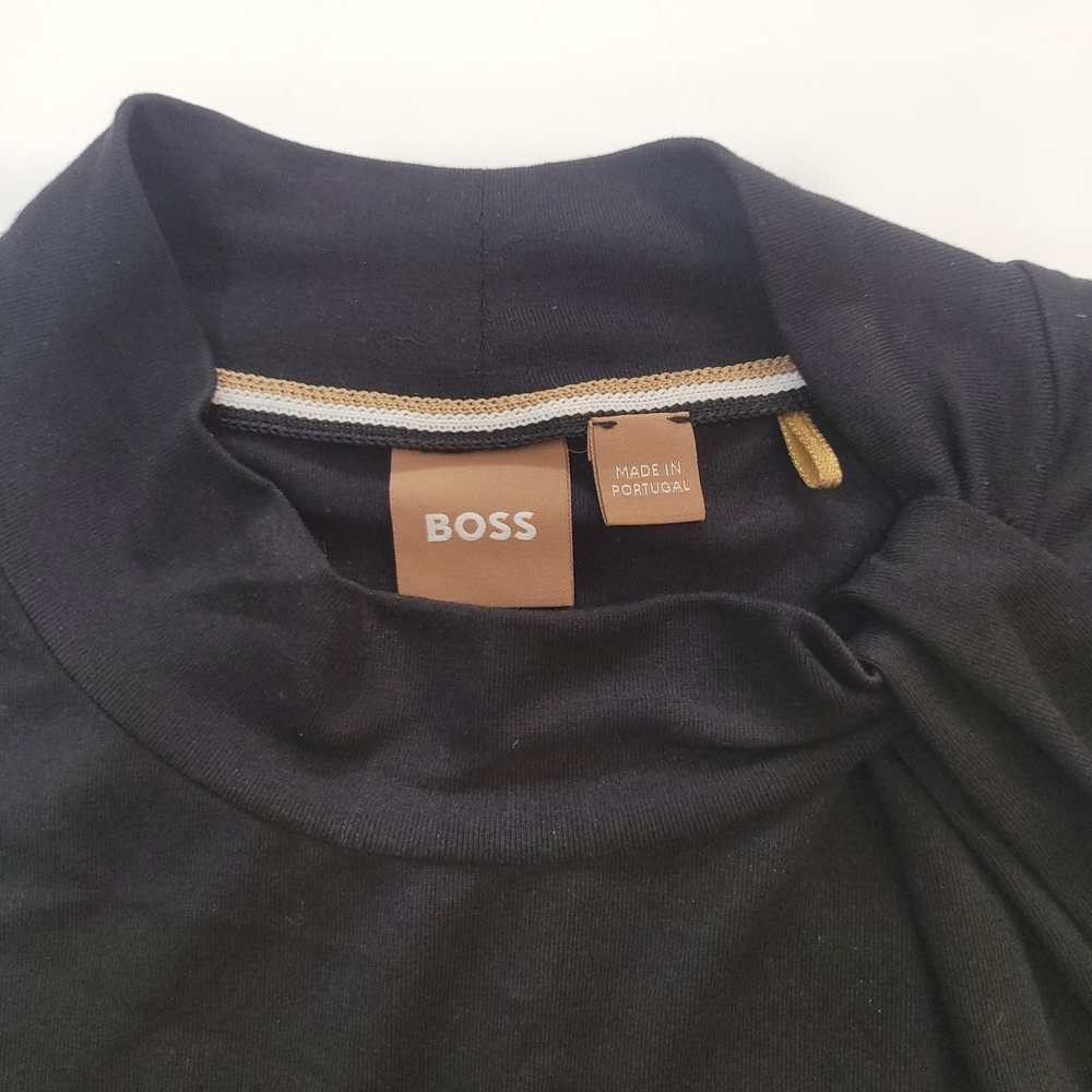 BOSS Women's Black Sleeveless Top Emise Twist Neck Sleeveless Blouse Size M - Picture 9 of 12